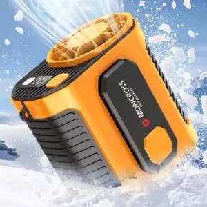 M336 휴대용 미니 허리 선풍기 고속 클립팬 탁상 선풍기 목걸이 핸드 손풍기