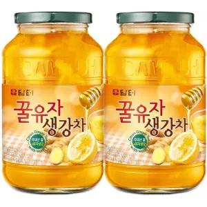 담터 꿀유자생강차 1kgx2개