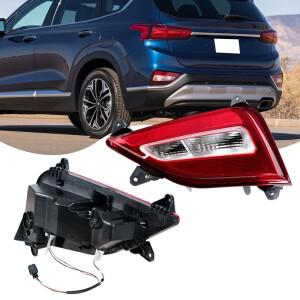 현대 산타페   후방 범퍼 라이트 안개등 후진등 브레이크등 경고등