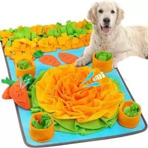 대형견용 개용 스너플 매트 바쁘게 지낼 수 있는 퍼즐 개-강아지 장난감 반려견용 슬로우 피더 개 농축