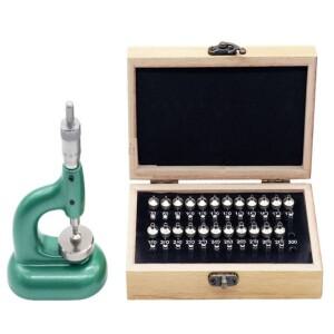 중국산 호리아 MSA 13.100 (bergeon 5372) 시계 제작자의 보석 세공 도구 마이크로미터 나사 포함 시계 수