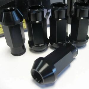 핫휠 매트 카펫 러그 너트 JDM 자동차 레이싱 알루미늄 합금 나사 M12x1.51.25 길이 50mm 20피스