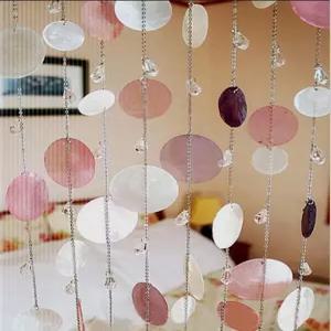 DIY 구슬발 가림막 문발 자개 모빌 완제품 파티션