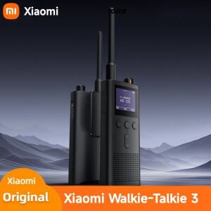 2024 샤오미 무전기 모델 3 1.77인치 컬러 스크린 듀얼 모드 6km 통화 거리 IP65 야외 보안 인터콤