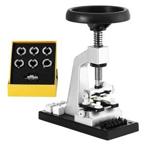 5700 시계 케이스 백 오프너 나사 스타일 벤치 시계 오프너 금속 받침대가 있는 클로저 시계 제작 수리에