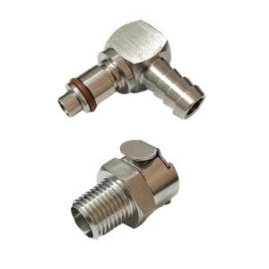 가스 연료 라인 호스 금속 퀵릴리즈 분리 커플링 두카티 748 900 916 996 998