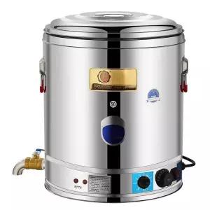 전기 곰탕기계 대용량 기계 40l 이동식 사골 수도꼭지 배수구 물통 모델 보온 국통 가방