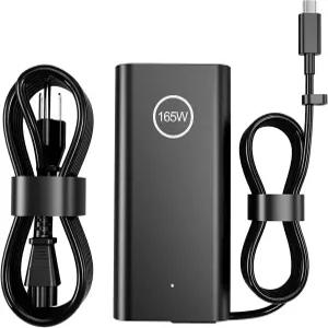 165W 28V 5.893A USB C AC 노트북 충전기 Dell Precision 5680 5690 XPS 17 9720 9730 Inspiron 14 플러스
