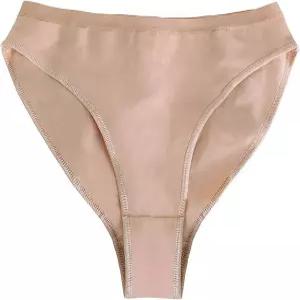 데이댄스 걸스 여성 발레단 체조 일상 생활을 위한 탄 코튼 심리스 댄스 속옷 브