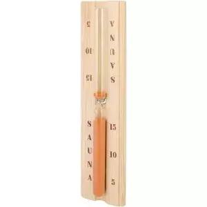 사우나 방과 스파를 위한 월프론트 30분 타이머 벽걸이 나무 모래시계