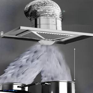 강력 베란다 환풍기 배기팬 흡입기 연기 후드 환기 1m