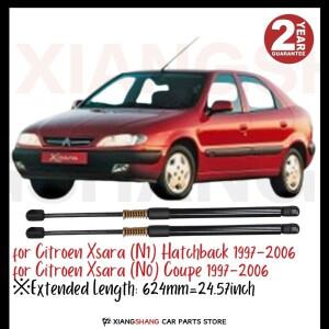 Citroen Xsara (N1) Hatchback 1997-2006 용 2pcs 리어 댐퍼 (스프링 트렁크 부트 가스 충전 가스 스트럿