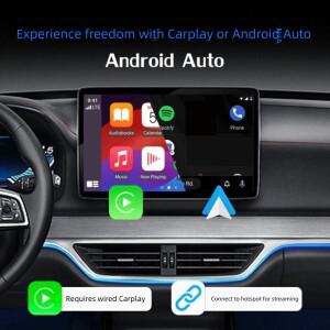 넷플릭스/유튜브 지원 차량용 무선 CarPlay 동글 유선 CarPlay 동글을 무선 CarPlay 동글로 변환 (블랙)
