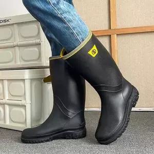 남성롱부츠 남자 패션 여름 장마철 캠핑 레인 부츠 장화 스타일