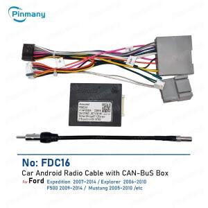 자동차 안드로이드 헤드 유닛 어댑터 케이블 전원 와이어 하네스 커넥터 포드 원정 탐색기 F500 머스탱 용