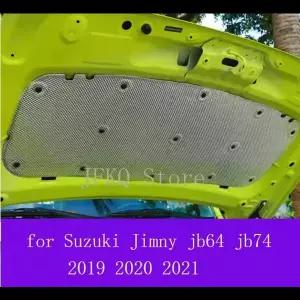 호환  스즈키 짐니 2019 2020 2021 jb64 jb74 열 방음 코튼 전면 후드 엔진 방화벽 매트 패드 커버 소음 차