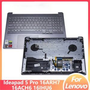 레노버 아이디어패드 5 프로 16ARH7 16ACH6 16IHU6 노트북 팜레스트 상단 커버 (백라이트 키보드 포함 러시