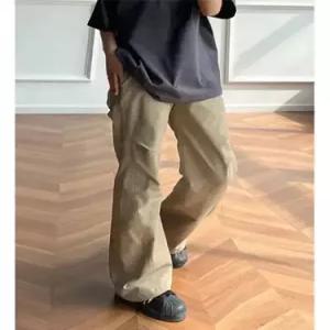 팬츠 연두 빈티지 남성용 커프스 카모플라쥬 OP1