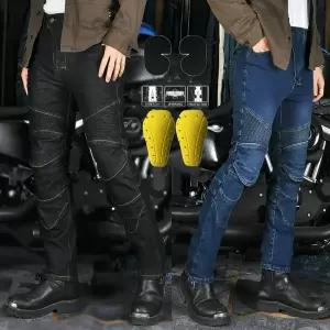 호환   청바지 클래식 오프로드 하이웨이스트 스트레이트 레그 사이클링 팬츠 여성용 팬츠