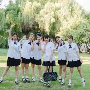 대만교복 상견니교복 프레 졸업사진 남녀 의상