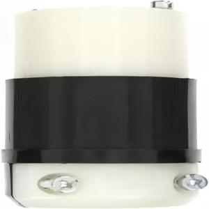 레비톤 30암페어 277/480볼트 3PY NEMA L22-30R 4P 5W 잠금 커넥터 산업용 등급 접지 2823 흑백