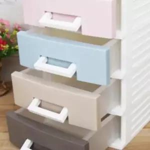 [생활] 파스텔 서랍함 4단 중 종이서랍 종이수납장