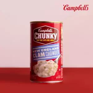 캠벨스 청키 뉴잉글랜드 클램차우더 조개수프 505g 6개