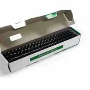 [문구/오피스] 플라스틱 제본링(19mm)흑색 100개입 공책스프링 프라스틱링