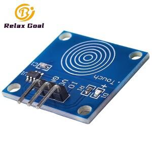 3-5PCS TTP223B 터치 스위치 모듈 조그 디지털 센서 정전식 DC 2-5.5V  DIY 키트용