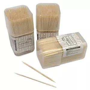 CT몰영스타 가는 대나무이쑤시개(사각3개)요지 꼬지 꽂이