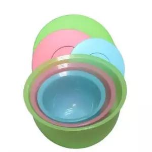 타파웨어볼 타파웨어 믹싱볼 샐러드볼 뚜껑 보울 야채볼 3종세트