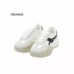 [하프클럽/세자매]예쁜 여성스니커즈 6cm 키높이 통굽 운동화 / 경량 캔버스