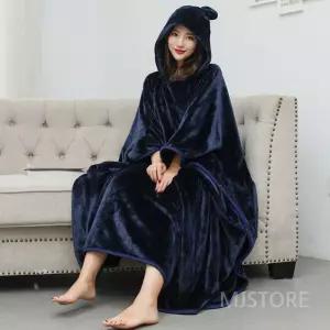 입는 담요 극세사 블랭킷 대형 망토담요