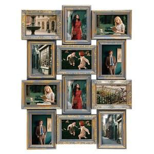 제리 앤 매기 12 오프닝 콜라주 사진 프레임 러스틱 23 18 빈티지 엠보싱 마감 PVC 셀카 갤러리 벽걸이 6 4 사진,