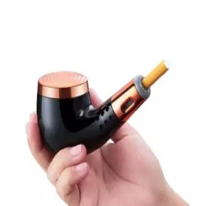 차량용 담배파이프 재떨이 연초 흡연용 자동차 실내 목재