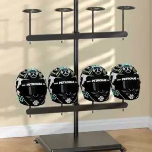 헬멧거치대 하이바 모자 선반 전시대 건조기 고정형 디피