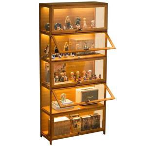 술 장식장 거실 와인 (5단)가로80폭32높이172cm 피규어 트로피 양주장 진열장