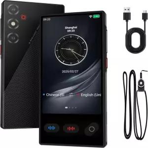 QDOJC 언어 번역기 2026 즉시 148개 온라인 및 19개 AI 와이파이 필요 없음 출장 학습을 위한 휴대용