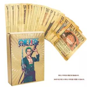 원피스 골드 카드 해적왕 포카 희귀 컬렛션 나미 선물 취미 피규어 수집 루피 게임 에니