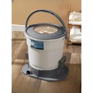 수동탈수기 미니 행주짤순이 기숙사 걸레 탈수기 탈수 아이보리그레이 기본 B