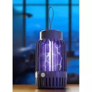 날벌레퇴치기 모기유인램프 벌레잡는기계 벌레퇴치기계 그레이 플러그인