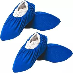 부드러운 글라이딩(재사용 세탁 가능)을 위한 스몰란 슬라이드 보드 신발 및 부츠 커버 모든 피트니스/하키