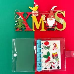 크리스마스 보석십자수 다이어리 꾸미기 1인세트