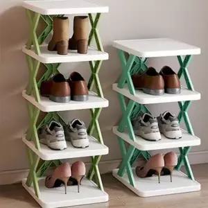 ( )접이식 3단 신발장 슬림 틈새 신발장 현관 신발 수납 조립_24576329