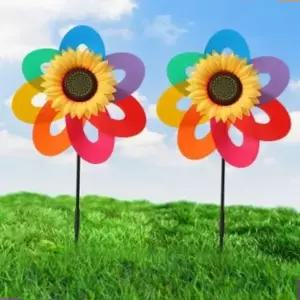 팔랑개비 바람개비 4p 바람게비 왕바람개비 A 윈드온 바람개비장식 해바라기 홍보 diy바람개비