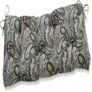 넥타이 터프트드 날씨 페이드 저항성이 있는 베개 퍼펙트 페이즐리 실내/외 소파 세트 벤치 스윙 쿠션