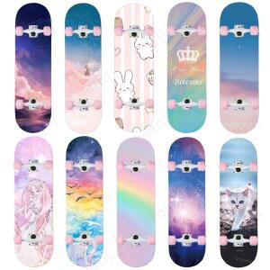 댄싱 초보자용 스케이트보드 입문자용 79CM 롱보드 MY