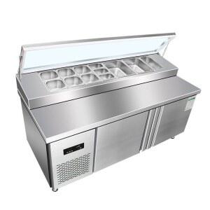 셀프바냉장고 보관대 진열대 테이블 업소용반찬냉장고 냉장 육수통 소형 10CM 업소용