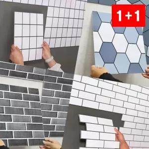 diy타일스티커 주방벽 입체 벽면 붙이는 타일 인테리어