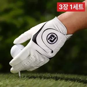[하프클럽/풋조이]3장1세트/풋조이 NEW 웨더소프 레볼루션 골프장갑 남자 여자 장갑